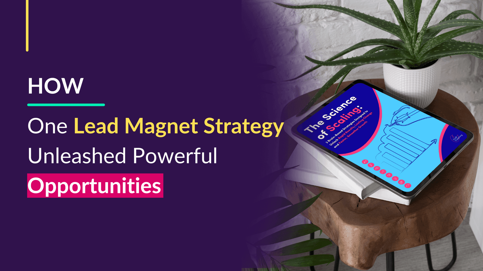 Caroline Canty's Lead magnet strategy