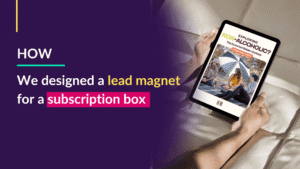 Lead magnet design NZ: Sparking connection for LO/NO Club’s sober-curious community
